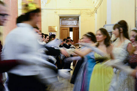 "Ball of physicists and lyricists" at Moscow State University