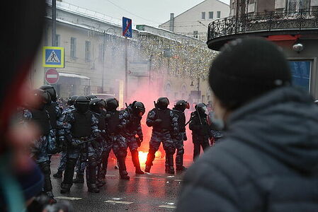 Action in support of political prisoners, Moscow