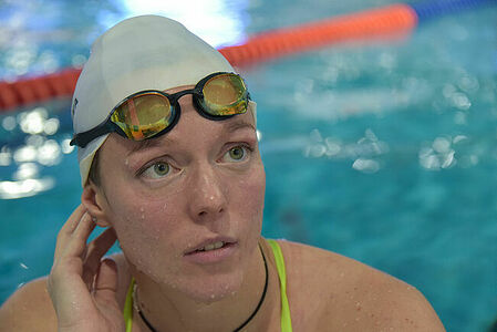 Darya Pikalova, visually impaired swimmer, Paralympic champion