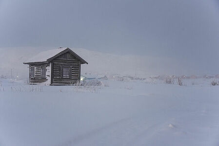 Abandoned village, Murmansk region