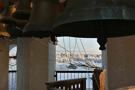 The bell tower of the Siya Monastery of St. Antonius