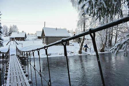 A resident of a village in the Arkhangelsk region