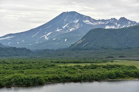 Volcano Kambalny, Kamchatka, Russia