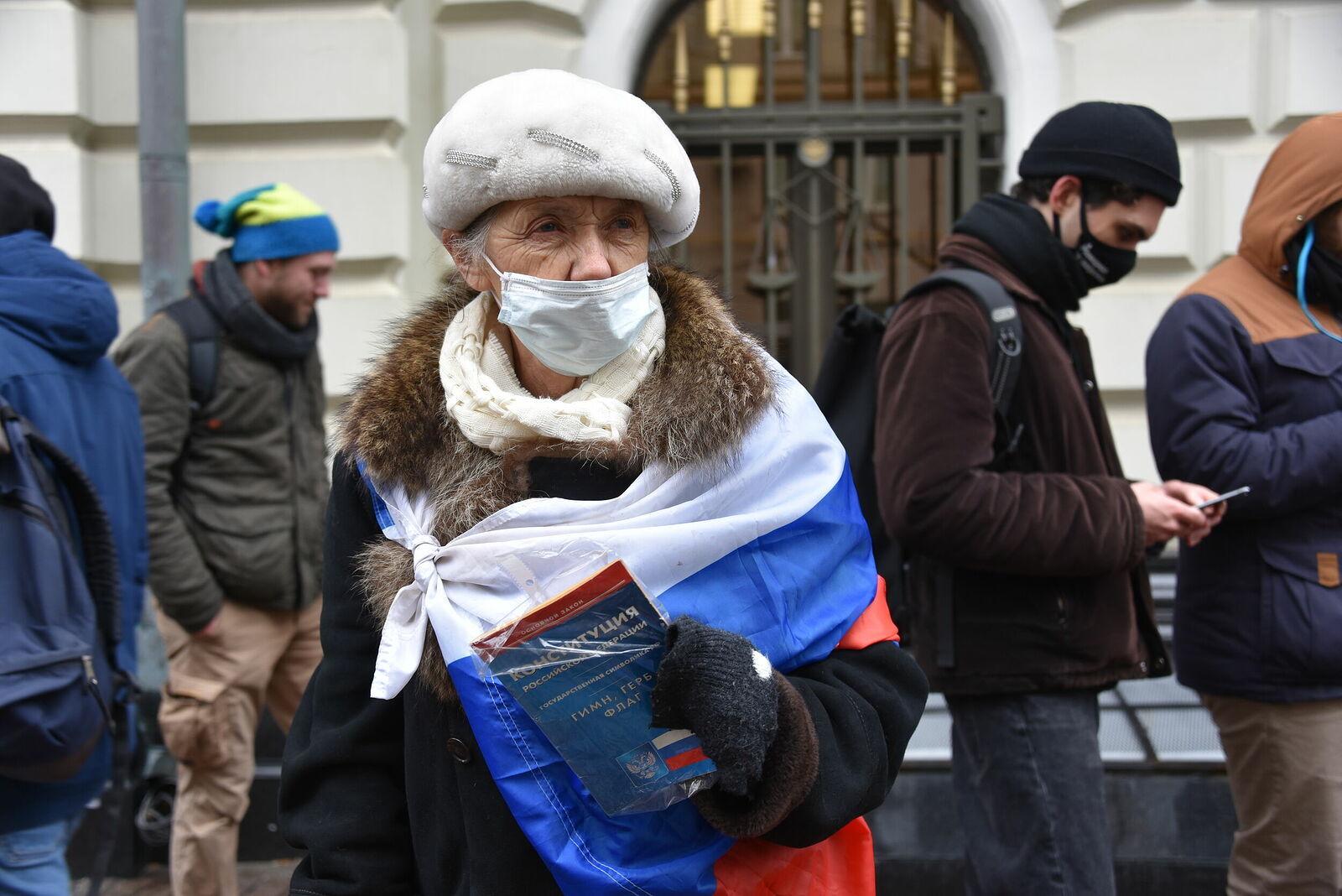 Photojournalist Anastasia Tsitsinova. Portraits. Untitled Woman at the Supreme Court of the Russian Federation, Moscow