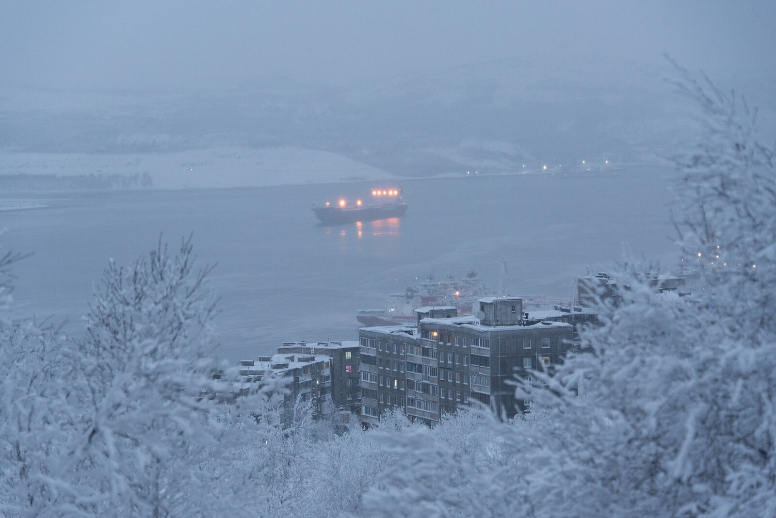 Photojournalist Anastasia Tsitsinova. Landscapes. Untitled Kola Bay, Murmansk