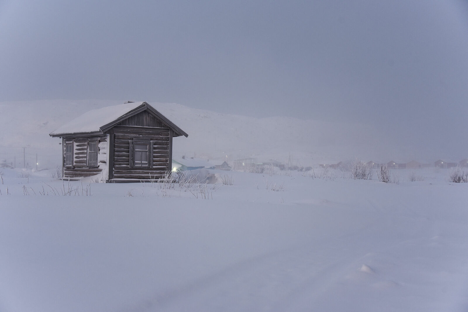 Photojournalist Anastasia Tsitsinova. Landscapes. Untitled Abandoned village, Murmansk region