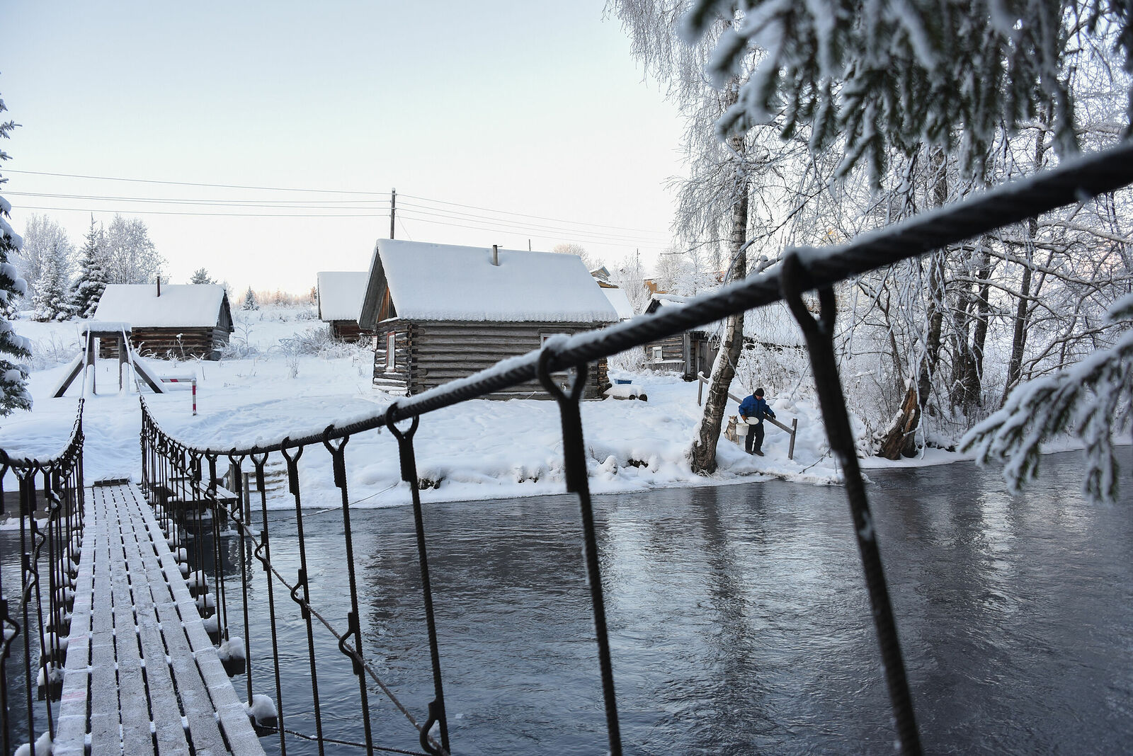Photojournalist Anastasia Tsitsinova. Russia. Untitled A resident of a village in the Arkhangelsk region